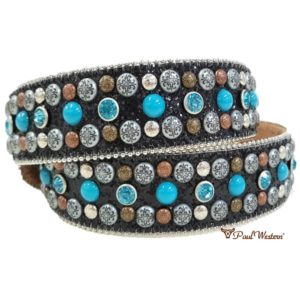 Cinto Ref. 445-1 Glitter Preto